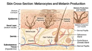 What Is Pigmentation Illustration